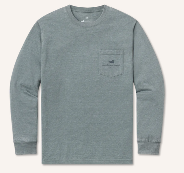SEAWASH™ Tee - Dog - Long Sleeve - Burnt Sage