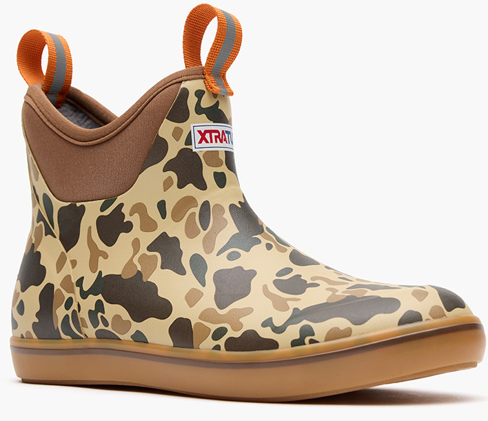Women's 6" Ankle Deck Boot - Duck Camo