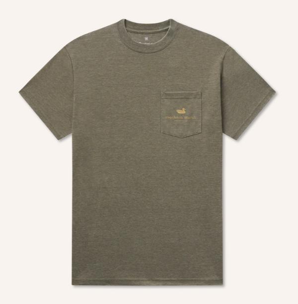 Seawash™ Tee - Tailing Trout - Dark Olive