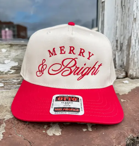 Merry & Bright Hat - Beige