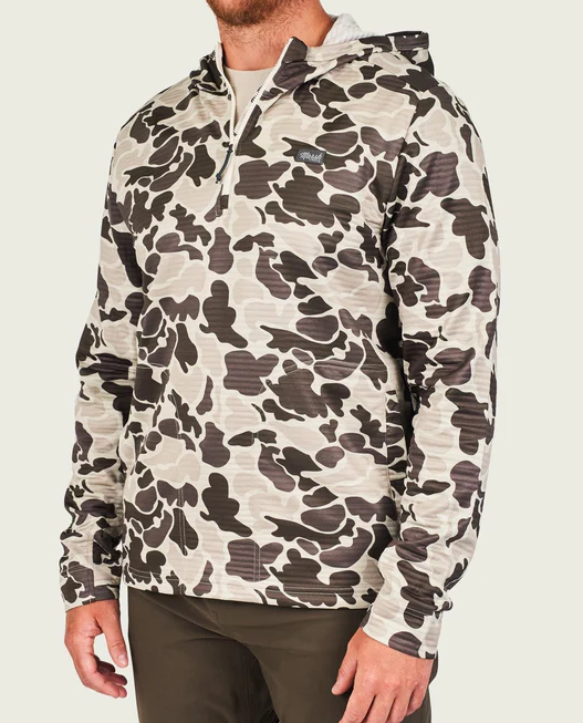 Sullivan Hagood Hoodie - Stone Mallard Camo