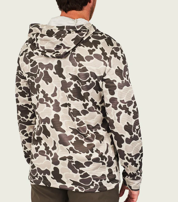 Sullivan Hagood Hoodie - Stone Mallard Camo