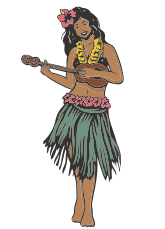 Hula Girl - Pineapple Scent
