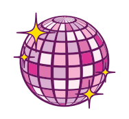 Disco Ball - Cherry Scent