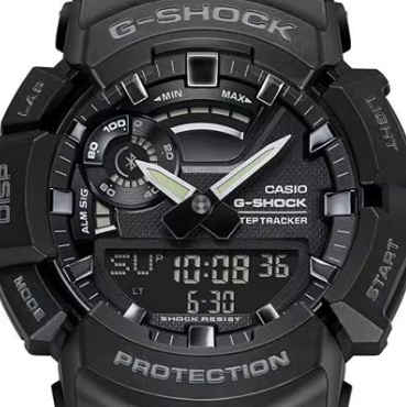 G-SHOCK Power Trainer GPS Bluetooth Step Tracker Black Watch GBA900-1A
