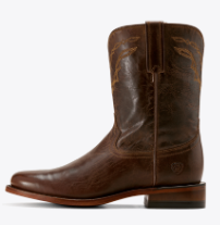 Downtown Western Boot - Loco Brown