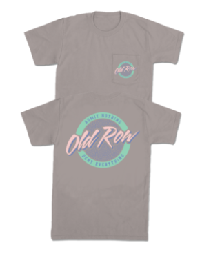 Circle Logo Pocket Tee - Grey