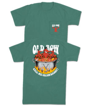 The Crawdaddy Pocket Tee - Green