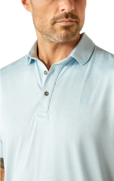 Charger 2.0 Fitted Polo - Sky Blue