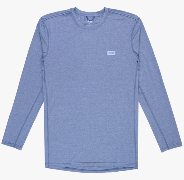 Air-O Mesh LS Sun Protection Shirt - Bearing Sea Heather