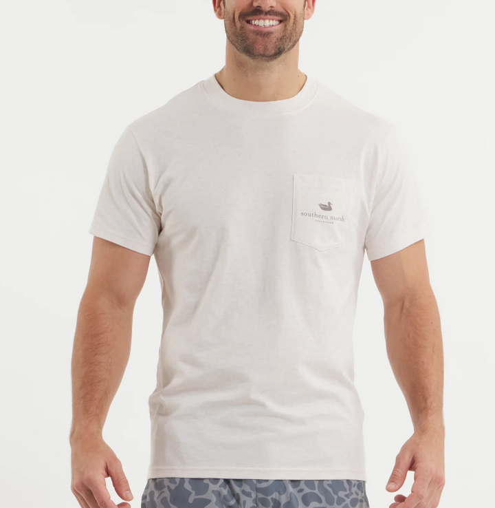 Pointer Uplander Tee - Washed Pebble