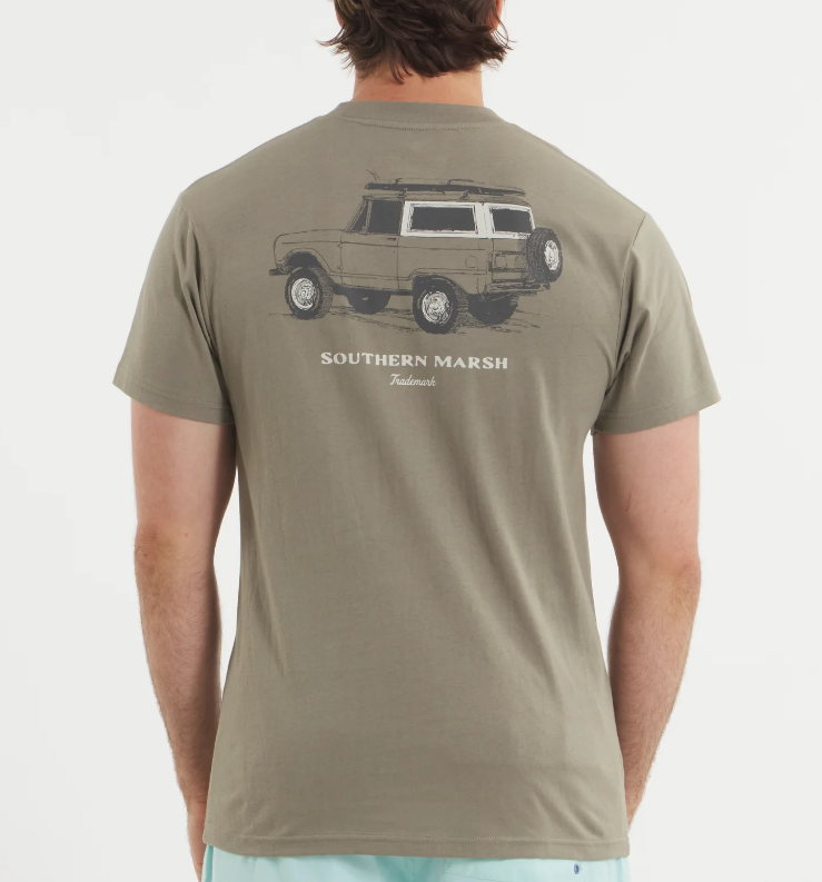 Surf Rodeo Tee - Stonewall Olive