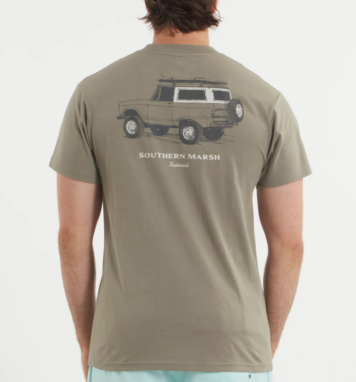 Surf Rodeo Tee - Stonewall Olive