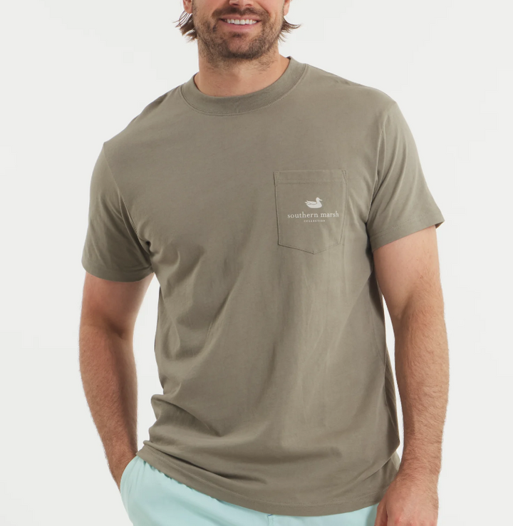 Surf Rodeo Tee - Stonewall Olive