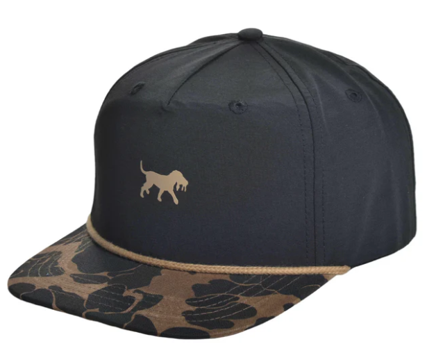Youth Rope Hat - Black/Camo