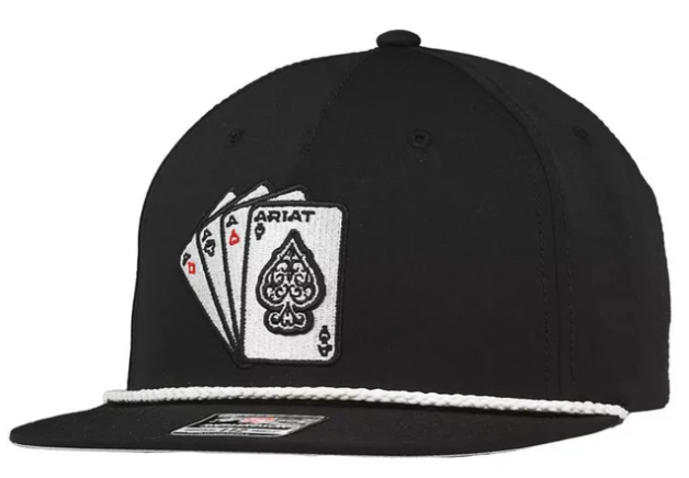 Ariat Aces Rope Hat - Black
