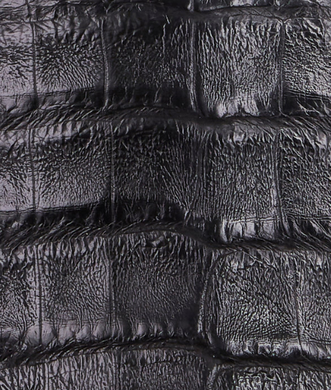 Wyatt :: Light Blue Black Ultra Belly Caiman
