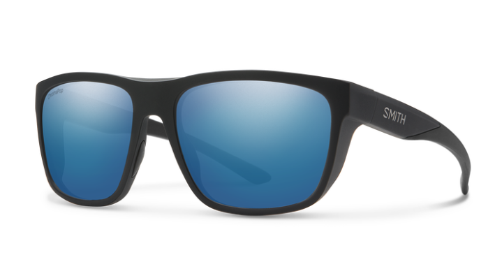 Barra Matte Black + ChromaPop Glass Polarized Blue Mirror Lens