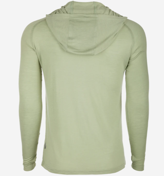 Hunter Creek Bamboo Long Sleeve Hoodie - Old School Grey