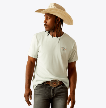 Ariat Lucky Shoe T-Shirt - Glacier