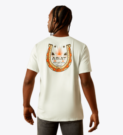 Ariat Lucky Shoe T-Shirt - Glacier