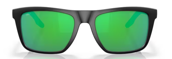 Mainsail Matte Black W/ Green Mirror 580P