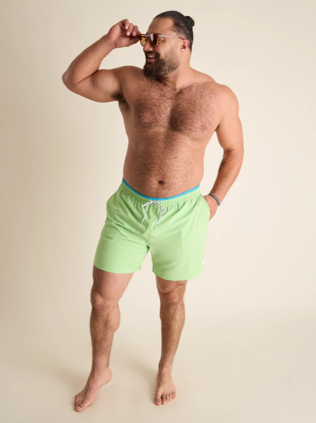 Classic Swim Trunk - The Squeeze The Days 5.5"