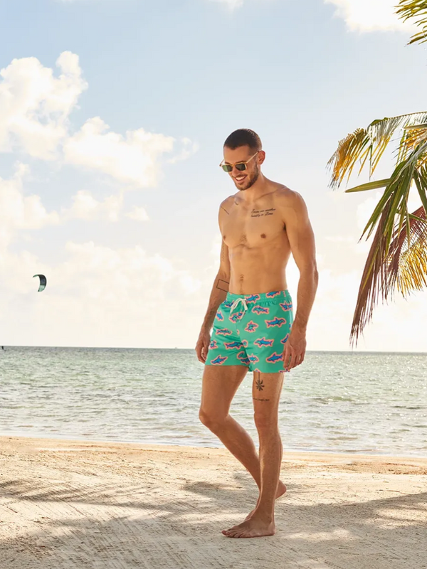 Classic Lined Swim Trunk - The Apex Swimmers 5.5"