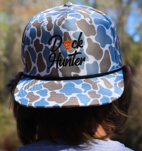 Duck Hunter Perfomance Hat - Blue Camo
