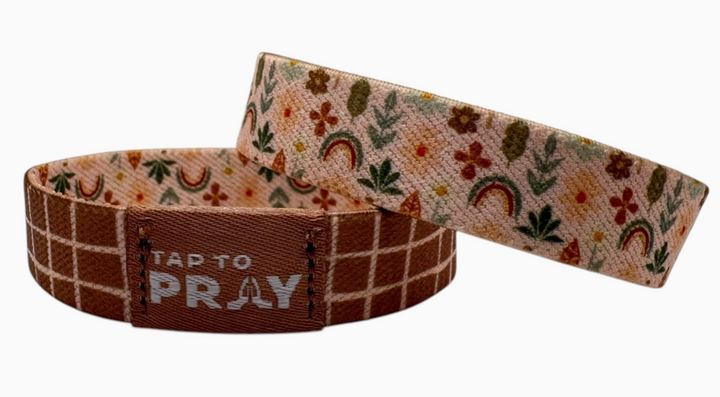 Tap To Pray™ Wristbands - Prairie & Plaid