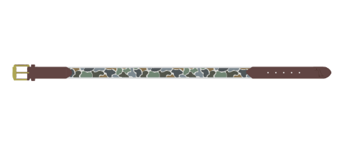 Ribbon Belt - Forest Camo Bluff