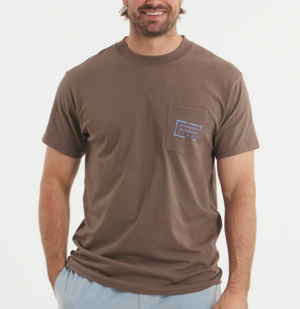 Authentic Tee - Carajillo Brown