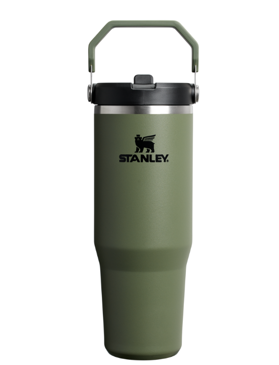 The IceFlow™ Flip Straw Tumbler | 30 OZ - Dried Pine
