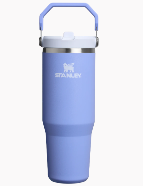 The IceFlow™ Flip Straw Tumbler | 20 OZ - Hydrangea