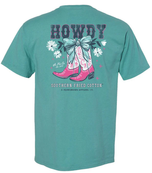 Howdy Boots - Spanish Moss