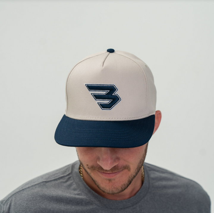 Cap - 3D Flying B Logo - Navy