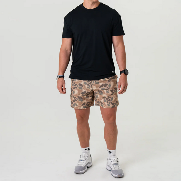 7" Everyday Short - Pintail Camo - Brown Pocket