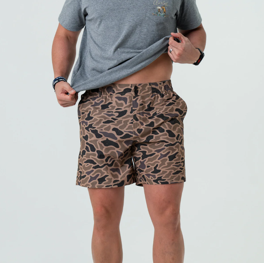 7" Everyday Short - Gauge Camo - Black Pocket