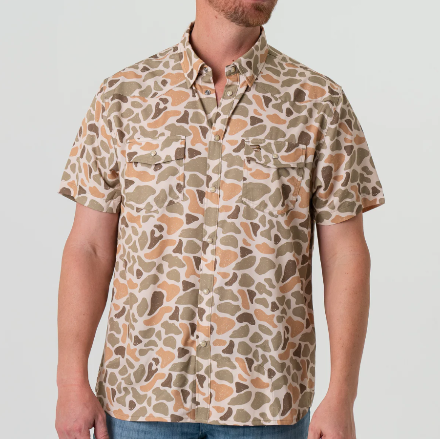 Performance Western Shirt - Venado Camo
