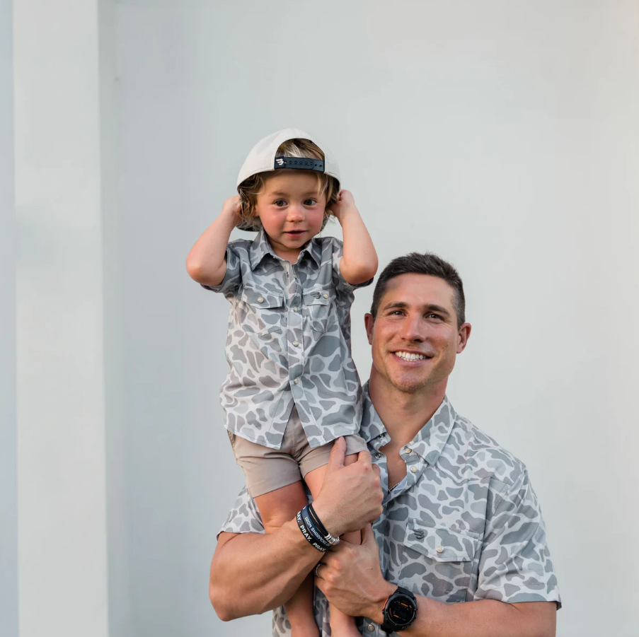 Performance Western Shirt - Classic Deer Camo