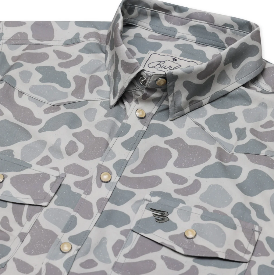 Performance Western Shirt - Classic Deer Camo