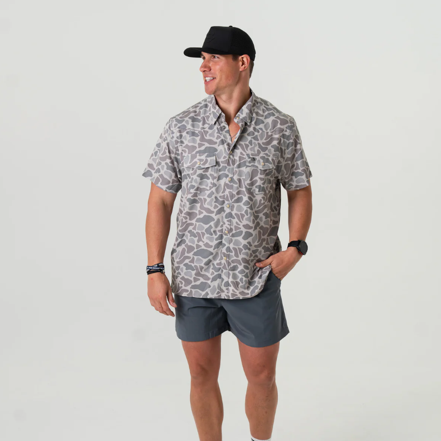 Performance Western Shirt - Classic Deer Camo