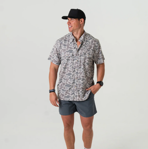 Performance Western Shirt - Classic Deer Camo