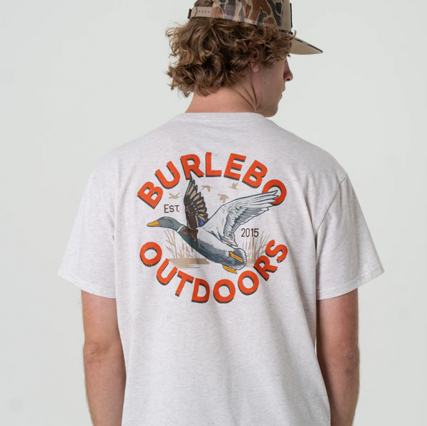 SS - Old School Duck Hunt - Heather Oatmeal