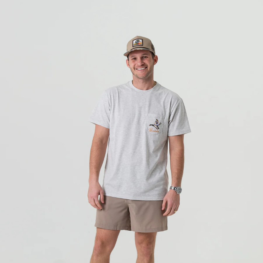 SS - Pintail Triangle Duck - Heather Ash Grey