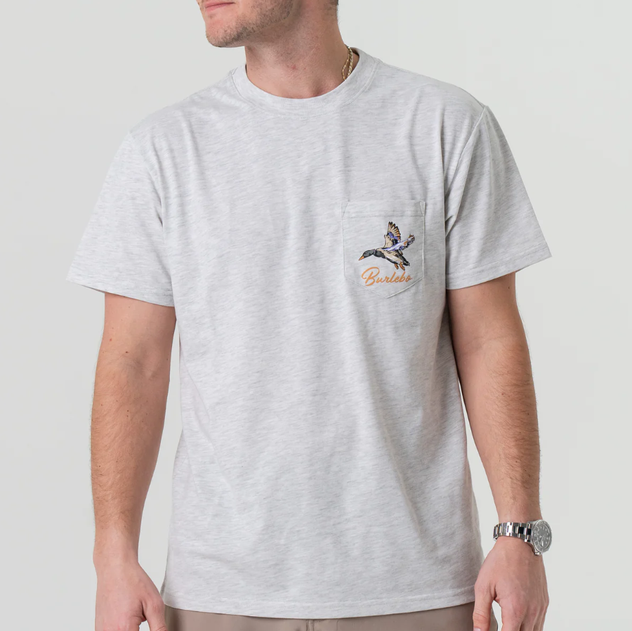 SS - Pintail Triangle Duck - Heather Ash Grey
