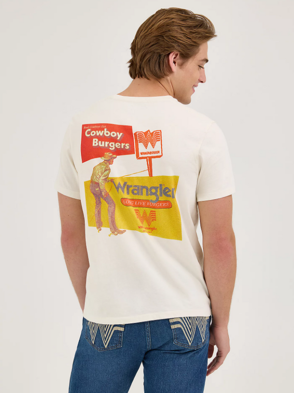 Wrangler x Whataburger Men's Cowboy Burgers T-Shirt