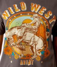 Retro Rodeo T-Shirt - Thunderstorm