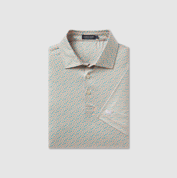 Flyline Performance Polo - Salt & Lime
