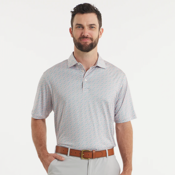 Flyline Performance Polo - Salt & Lime